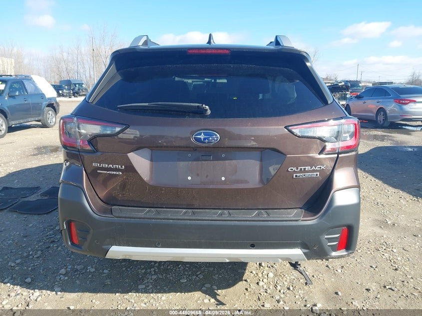 2022 Subaru Outback Touring VIN: 4S4BTAPC1N3183450 Lot: 44809665