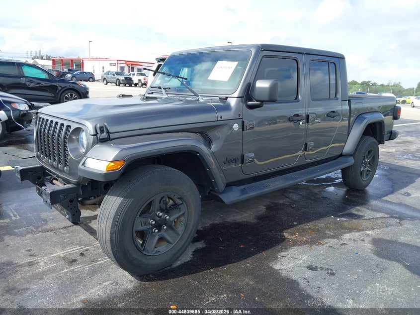 Vin: 1c6hjtag9ml595925, lot: 45306953, jeep gladiator sport s 4x4 20212