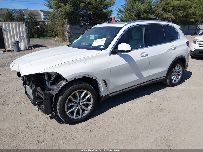 2019 BMW X5 3.0 xDrive40I white Lot 111044809736 Vin 5UXCR6C52KLL11510