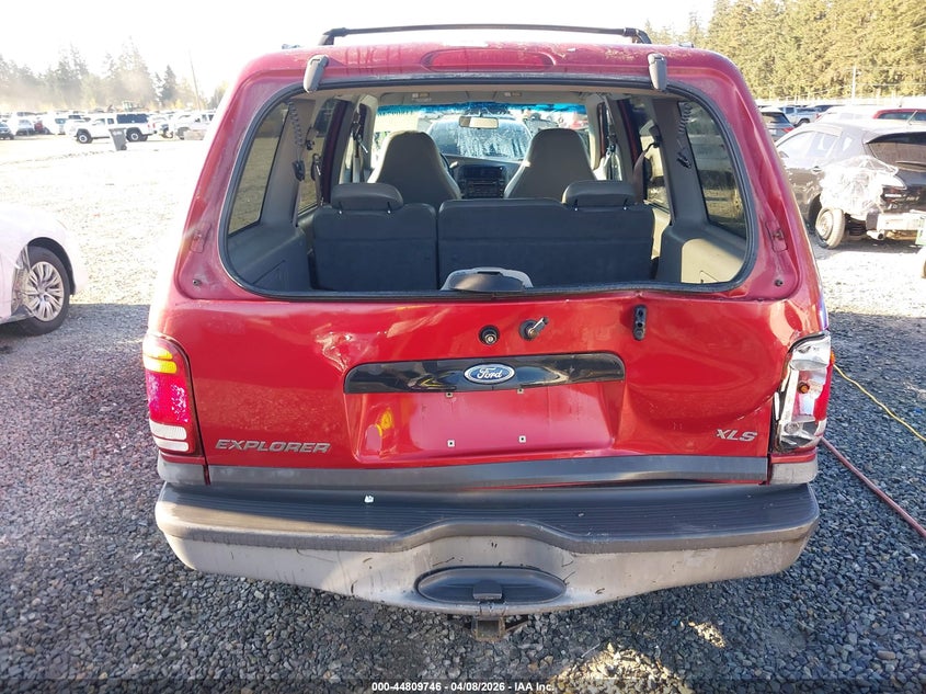 2000 Ford Explorer Xls VIN: 1FMZU72X4YZA97222 Lot: 44809746