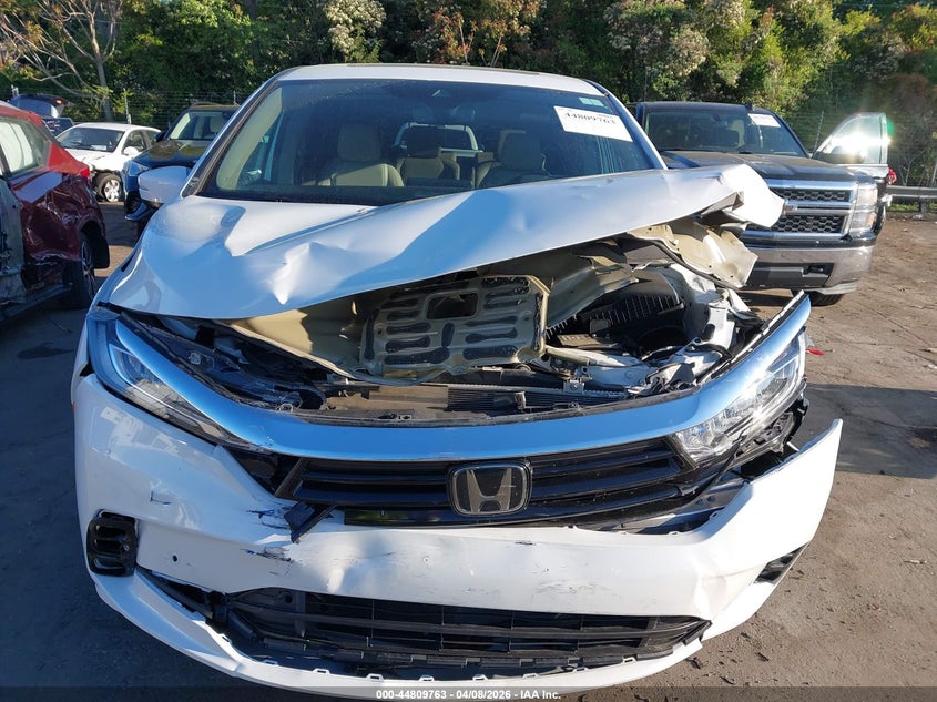 2022 Honda Odyssey Touring VIN: 5FNRL6H85NB046833 Lot: 44809763