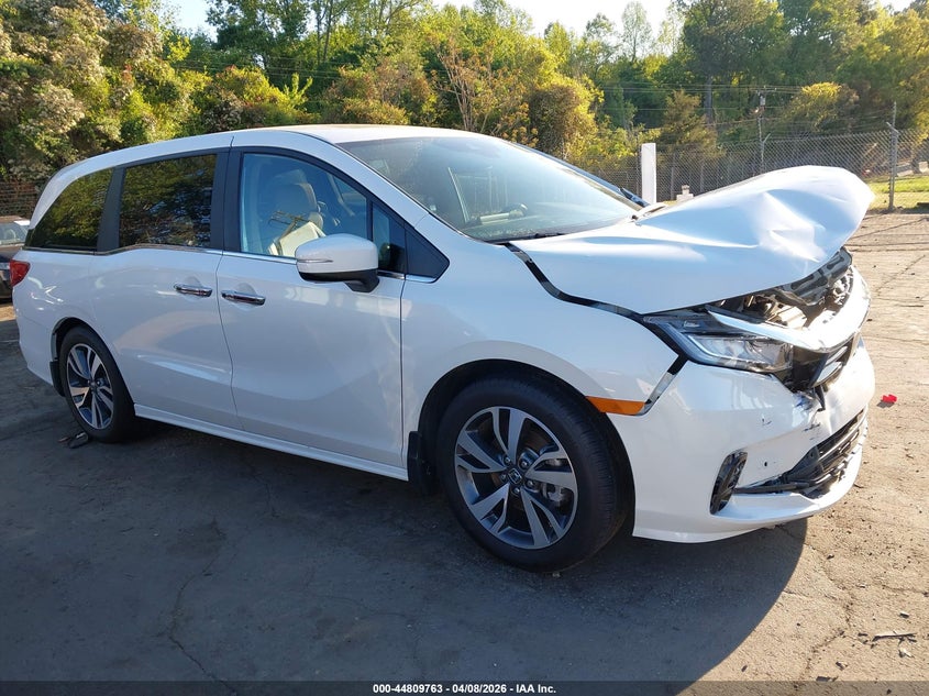 2022 Honda Odyssey Touring VIN: 5FNRL6H85NB046833 Lot: 44809763