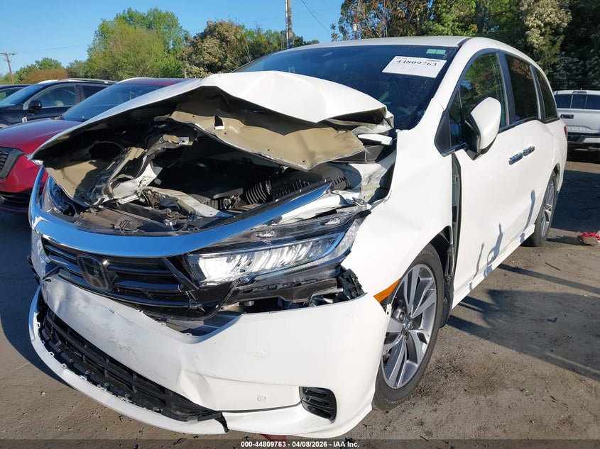 2022 Honda Odyssey Touring VIN: 5FNRL6H85NB046833 Lot: 44809763