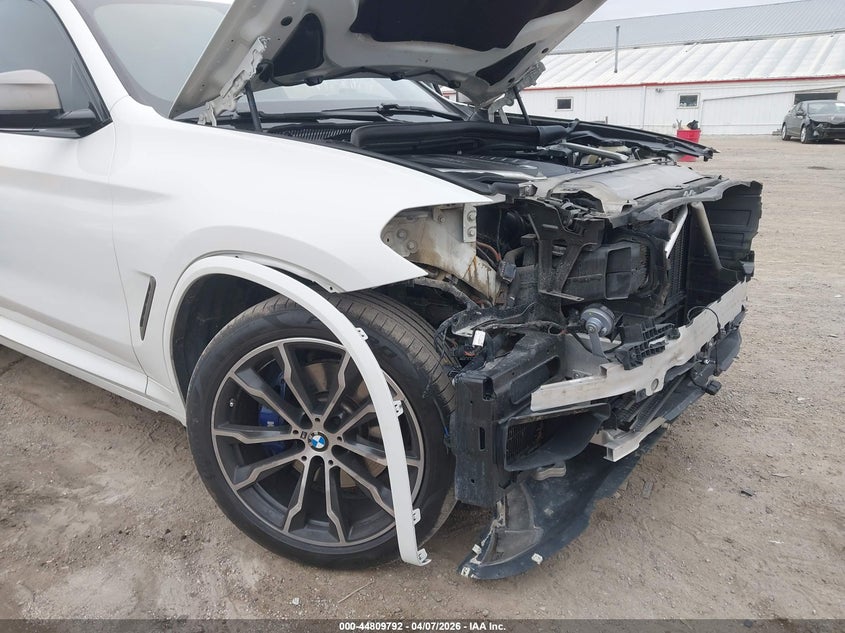 2019 BMW X3 3.0 M40i White Lot 111044809792 Vin 5UXTS3C59K0Z10473