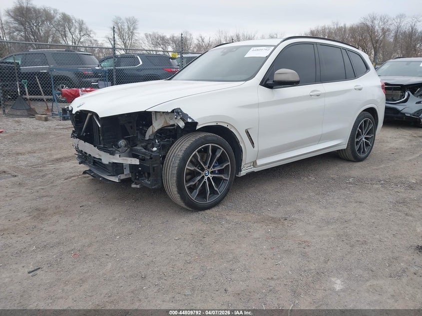 2019 BMW X3 3.0 M40i White Lot 111044809792 Vin 5UXTS3C59K0Z10473