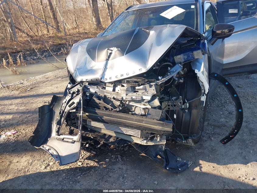 2025 Mitsubishi Eclipse Cross Black Edition S-Awc VIN: JA4ATWAA7SZ024603 Lot: 44809794