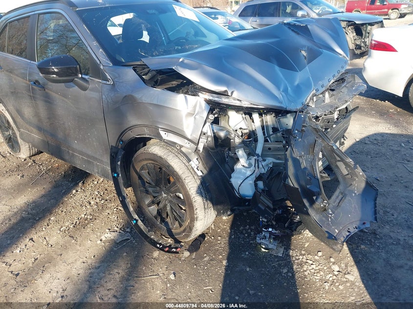 2025 Mitsubishi Eclipse Cross Black Edition S-Awc VIN: JA4ATWAA7SZ024603 Lot: 44809794