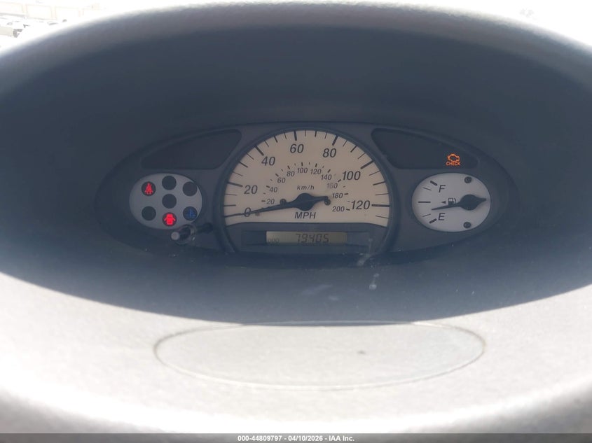 2001 Toyota Echo VIN: JTDAT123410165088 Lot: 44809797