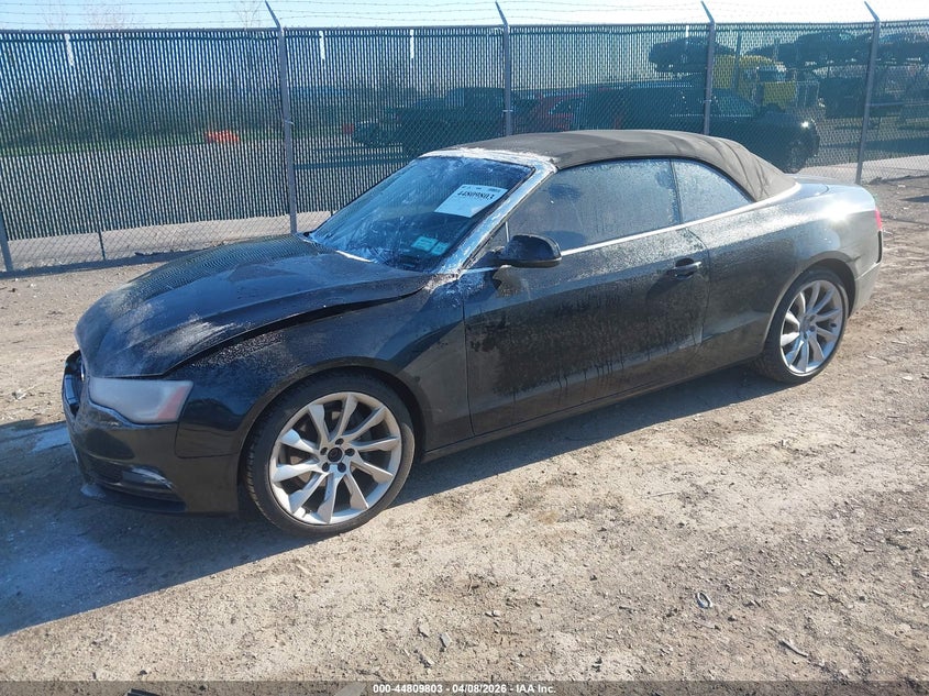 2014 Audi A5 2.0T Premium VIN: WAUJFAFH8EN007744 Lot: 44809803
