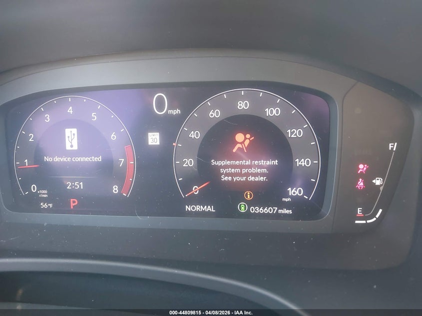 2023 Acura Integra A-Spec VIN: 19UDE4H35PA009047 Lot: 44809815