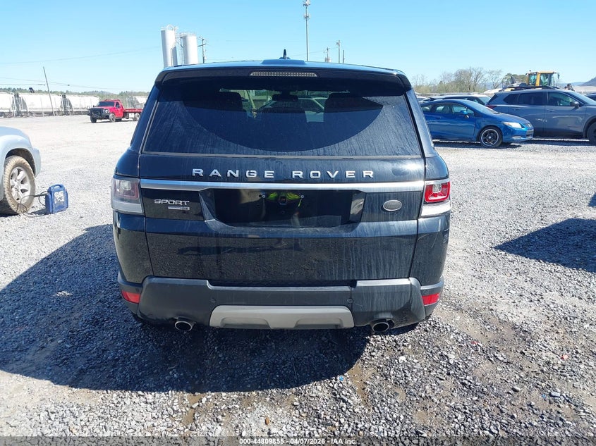 2015 Land Rover Range Rover Sport 3.0L V6 Supercharged Hse VIN: SALWR2VF5FA516908 Lot: 44809855