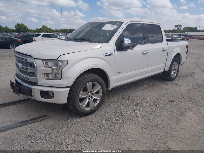 Vin: 1ftew1cg8ffa71049, lot: 45307132, ford f-150 platinum 20152