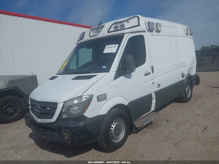 Vin: wdape7cd9jp607534, lot: 45307169, mercedes-benz sprinter 2500 standard roof v6 20182