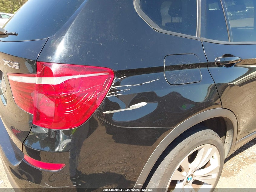 2016 BMW X3 xDrive28I VIN: 5UXWX9C54G0D65505 Lot: 44809934