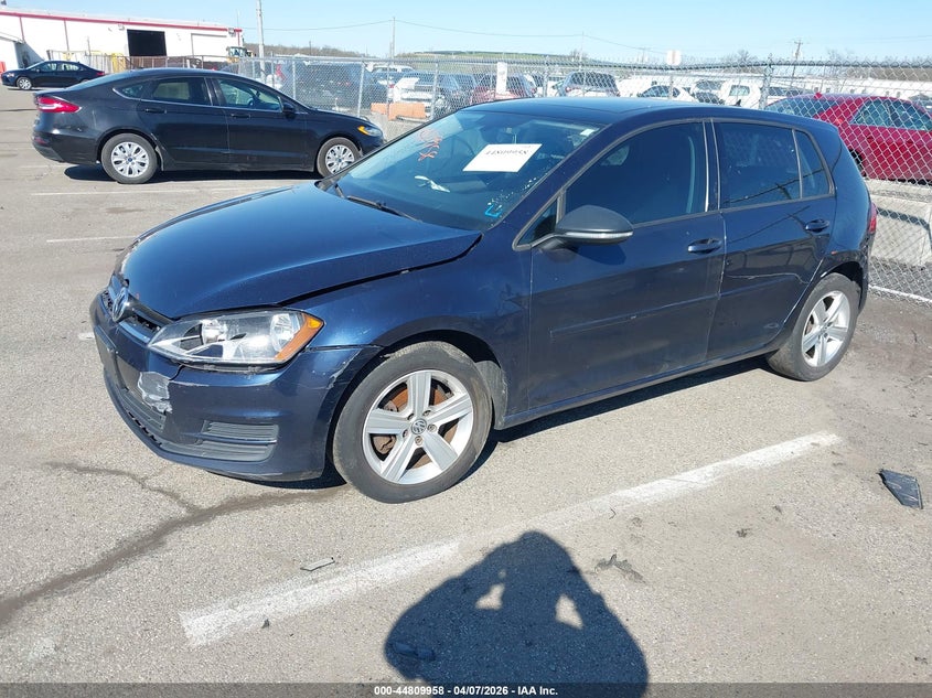 2017 Volkswagen Golf Tsi S 4-Door/Tsi Se 4-Door/Tsi Sel 4-Door/Tsi Wolfsburg Edition 4-Door