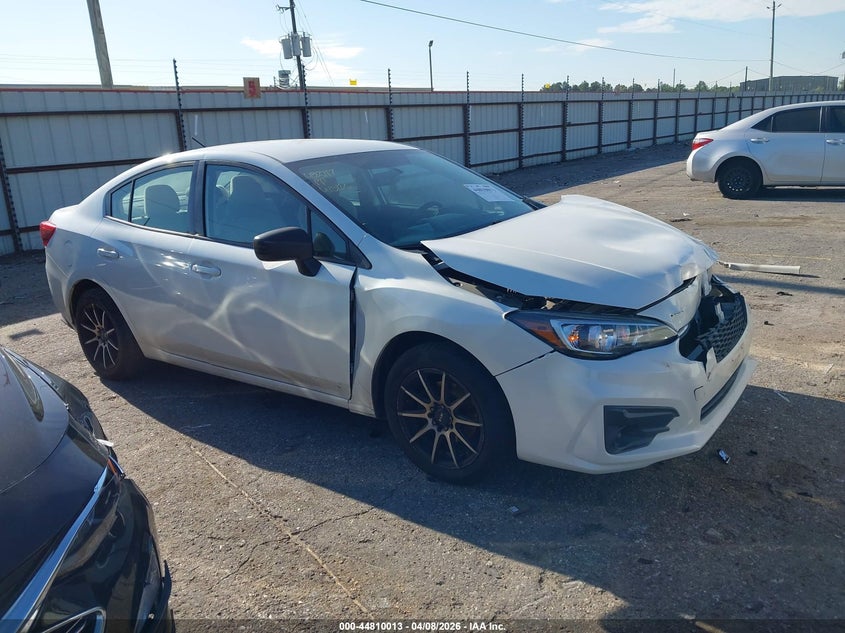 2017 Subaru Impreza 2.0 2.0I white Lot 111044810013 Vin 4S3GKAA68H3608862