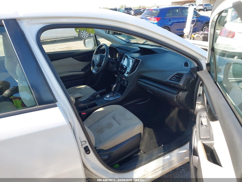 2017 Subaru Impreza 2.0 2.0I white Lot 111044810013 Vin 4S3GKAA68H3608862