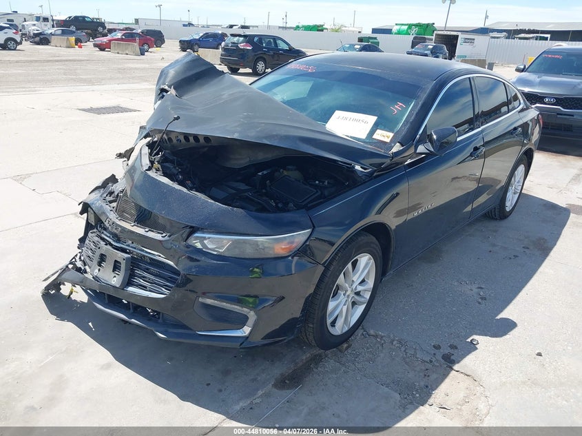 Vin: 1g1ze5st6gf264644, lot: 45307324, chevrolet malibu 1lt 20162