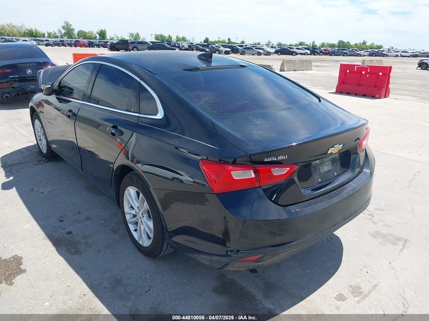 Vin: 1g1ze5st6gf264644, lot: 45307324, chevrolet malibu 1lt 20163