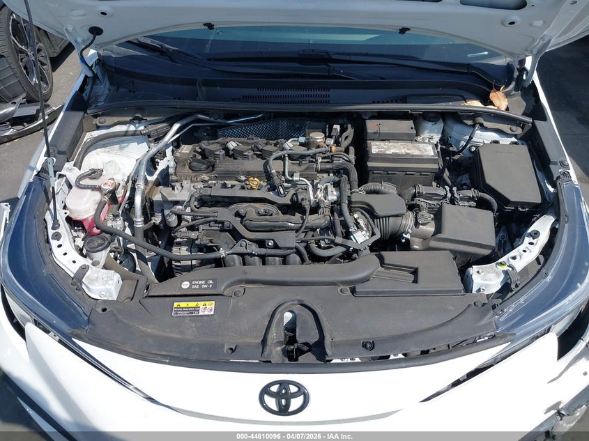 2023 Toyota Corolla 2.0 Se white Lot 111044810096 Vin 5YFP4MCE8PP154831