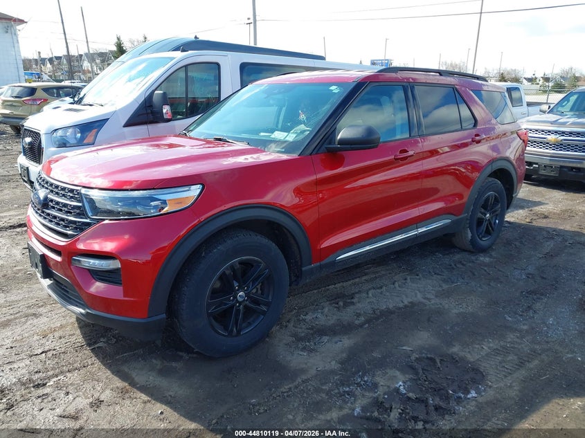 Vin: 1fmsk8dh1lgc43521, lot: 45307387, ford explorer xlt 20202