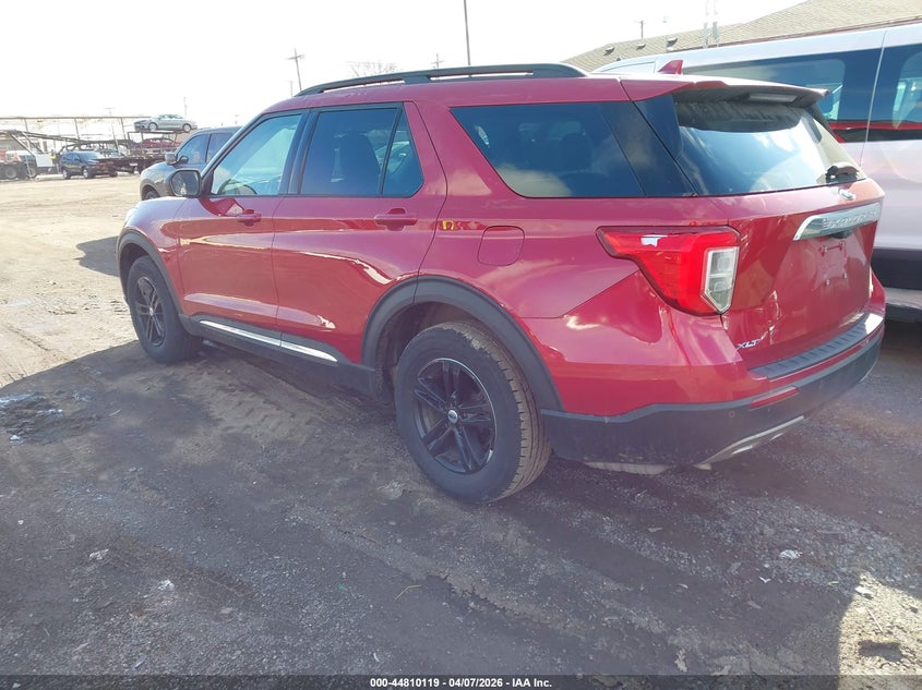 Vin: 1fmsk8dh1lgc43521, lot: 45307387, ford explorer xlt 20203