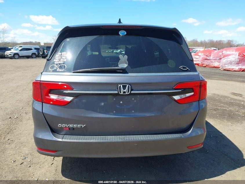 2022 Honda Odyssey Ex-L VIN: 5FNRL6H7XNB044910 Lot: 44810158