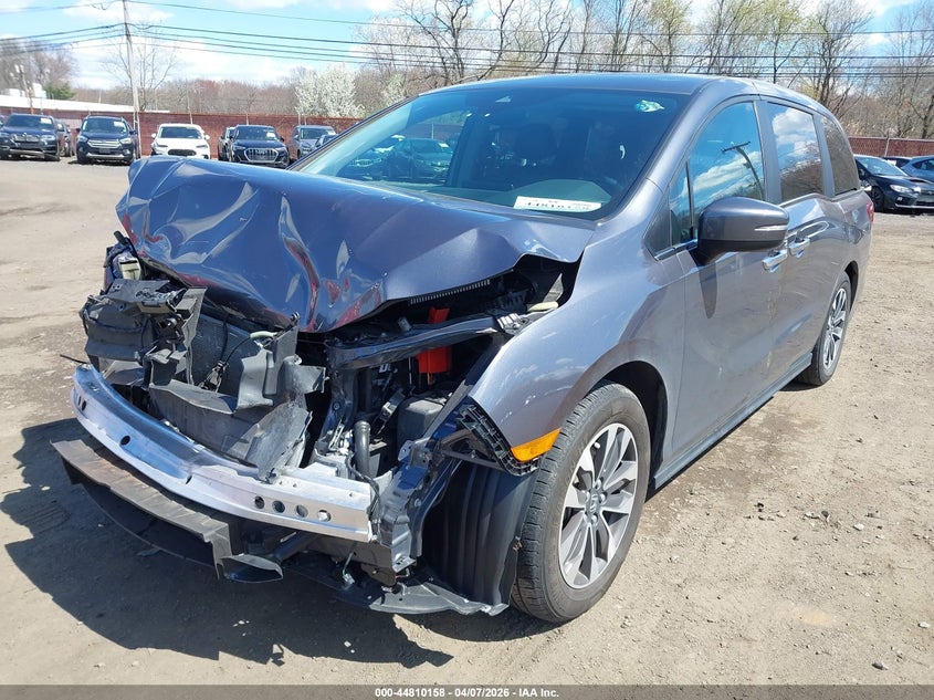 2022 Honda Odyssey Ex-L VIN: 5FNRL6H7XNB044910 Lot: 44810158