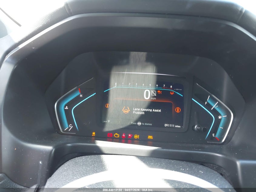 2022 Honda Odyssey Ex-L VIN: 5FNRL6H7XNB044910 Lot: 44810158