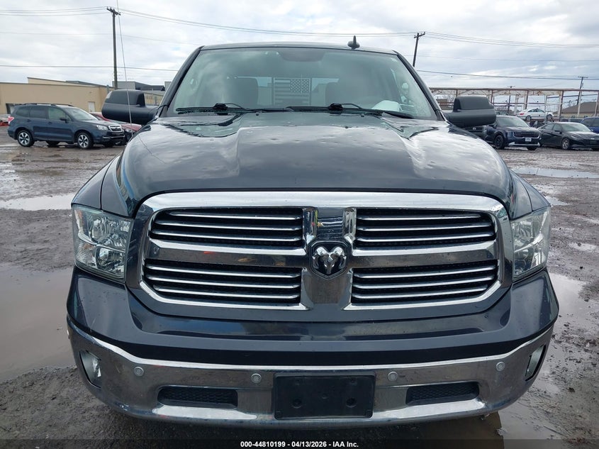 2017 Ram 1500 5.7 Ram Big Horn 4X4 5'7 Box blue Lot 111044810199 Vin 3C6RR7LT3HG564364