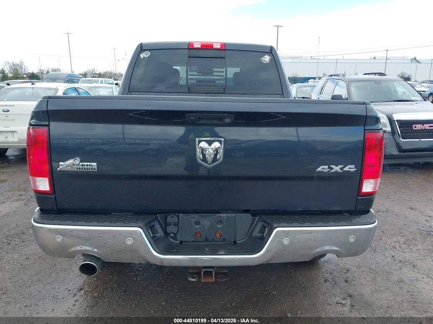 2017 Ram 1500 5.7 Ram Big Horn 4X4 5'7 Box blue Lot 111044810199 Vin 3C6RR7LT3HG564364