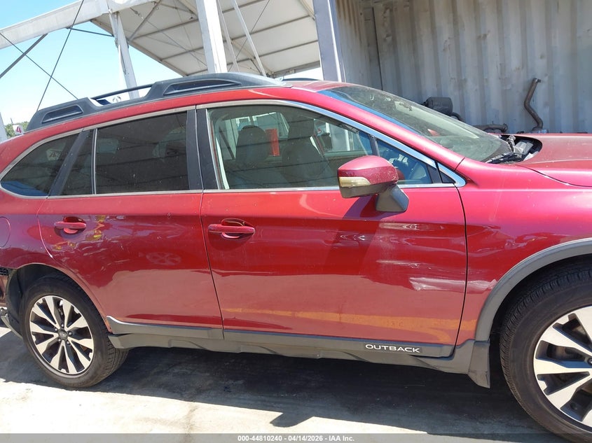 2015 Subaru Outback 2.5I Limited VIN: 4S4BSANC4F3241221 Lot: 44810240