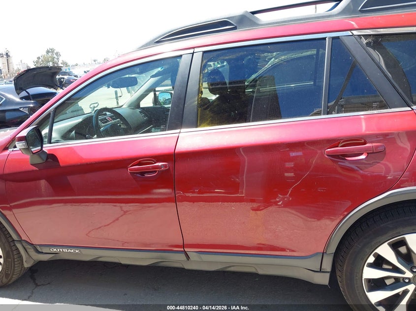 2015 Subaru Outback 2.5I Limited VIN: 4S4BSANC4F3241221 Lot: 44810240