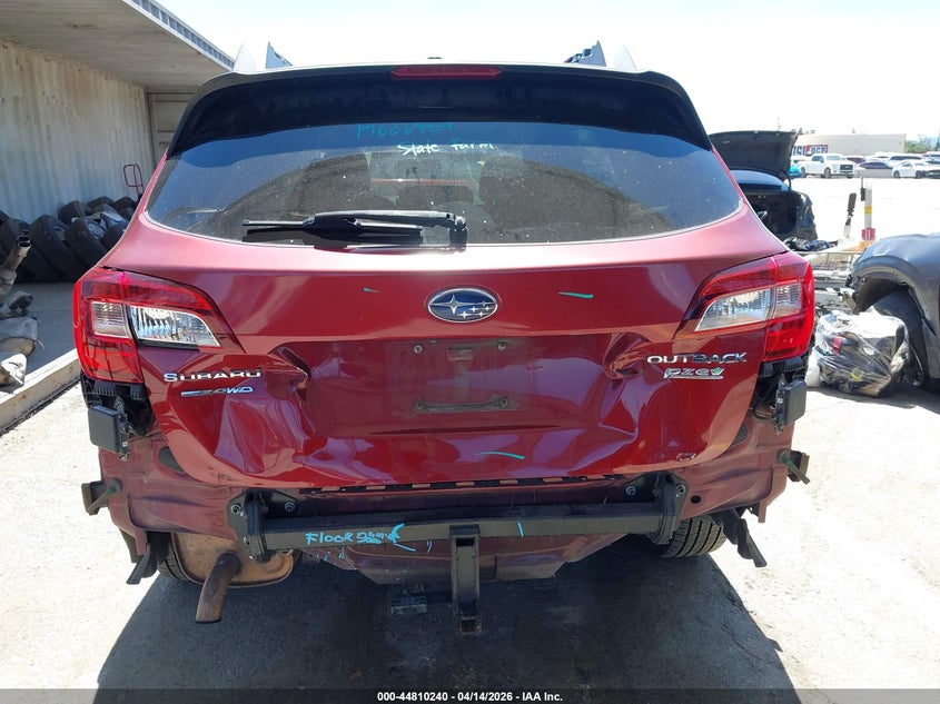 2015 Subaru Outback 2.5I Limited VIN: 4S4BSANC4F3241221 Lot: 44810240