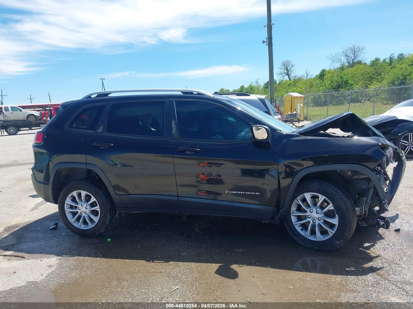 2020 Jeep Cherokee 2.4 Latitude Fwd black Lot 111044810254 Vin 1C4PJLCB4LD503764