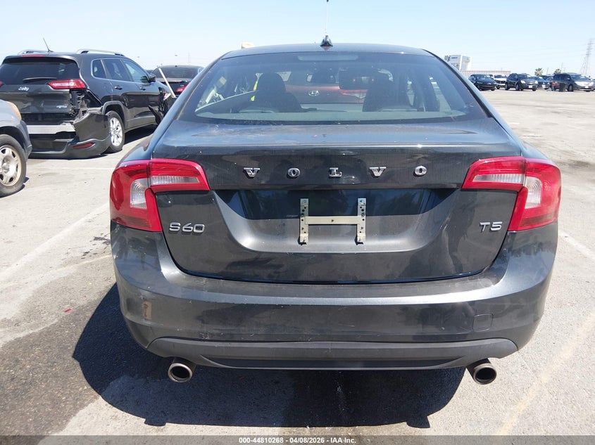 2013 Volvo S60 T5/T5 Platinum/T5 Premier/T5 Premier Plus VIN: YV1612FS9D2189036 Lot: 44810268