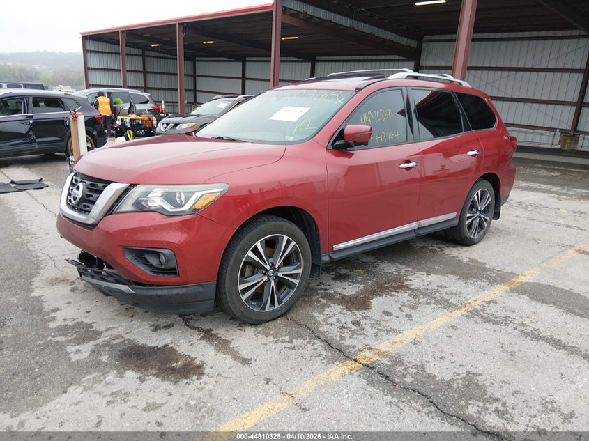 2017 Nissan Pathfinder Platinum 5N1DR2MMXHC602085 photo 1