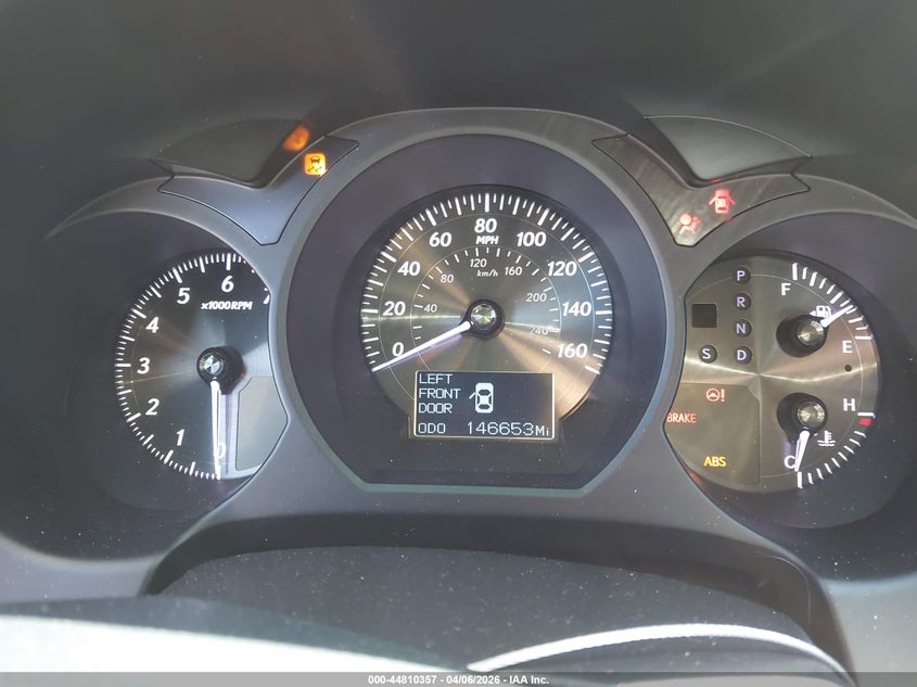 2010 Lexus Gs 350 VIN: JTHBE1KS9A0047302 Lot: 44810357