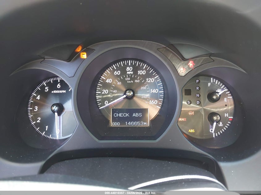 2010 Lexus Gs 350 VIN: JTHBE1KS9A0047302 Lot: 44810357