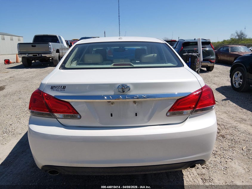 2011 Toyota Avalon Limited VIN: 4T1BK3DB1BU379212 Lot: 44810414