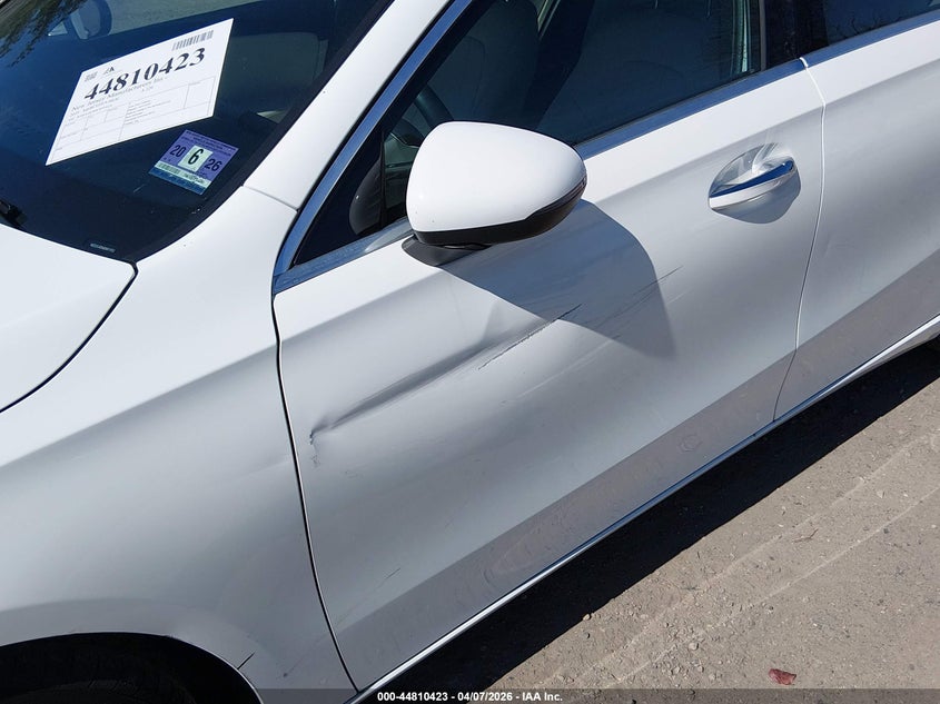 2019 Mercedes-Benz A 220 VIN: WDD3G4EB6KW019524 Lot: 44810423