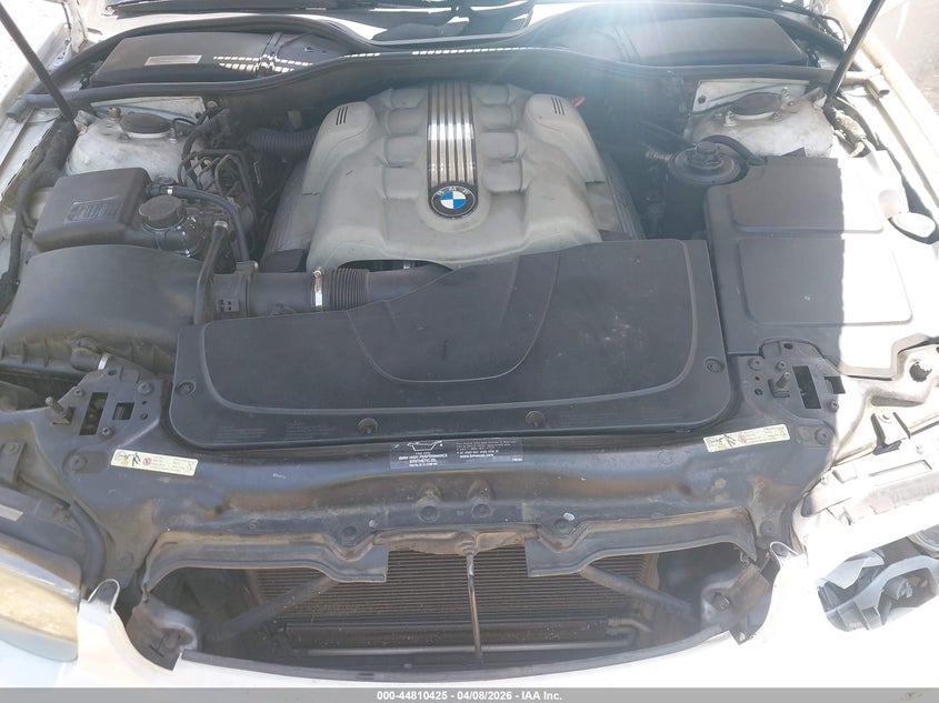 2004 BMW 745Li VIN: WBAGN63514DS54435 Lot: 44810425