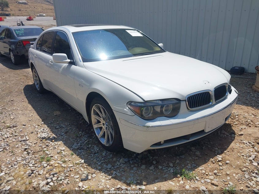2004 BMW 745Li VIN: WBAGN63514DS54435 Lot: 44810425