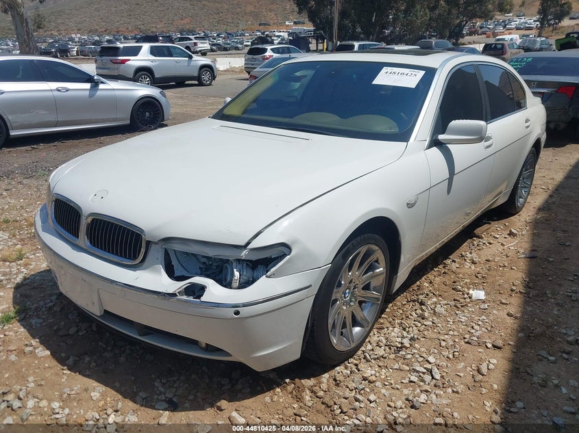 2004 BMW 745Li VIN: WBAGN63514DS54435 Lot: 44810425