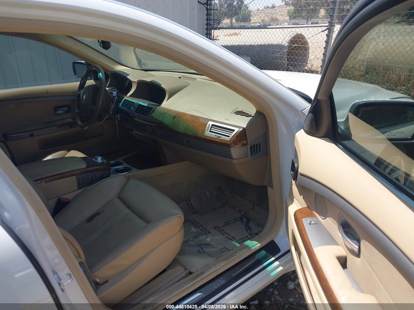 2004 BMW 745Li VIN: WBAGN63514DS54435 Lot: 44810425