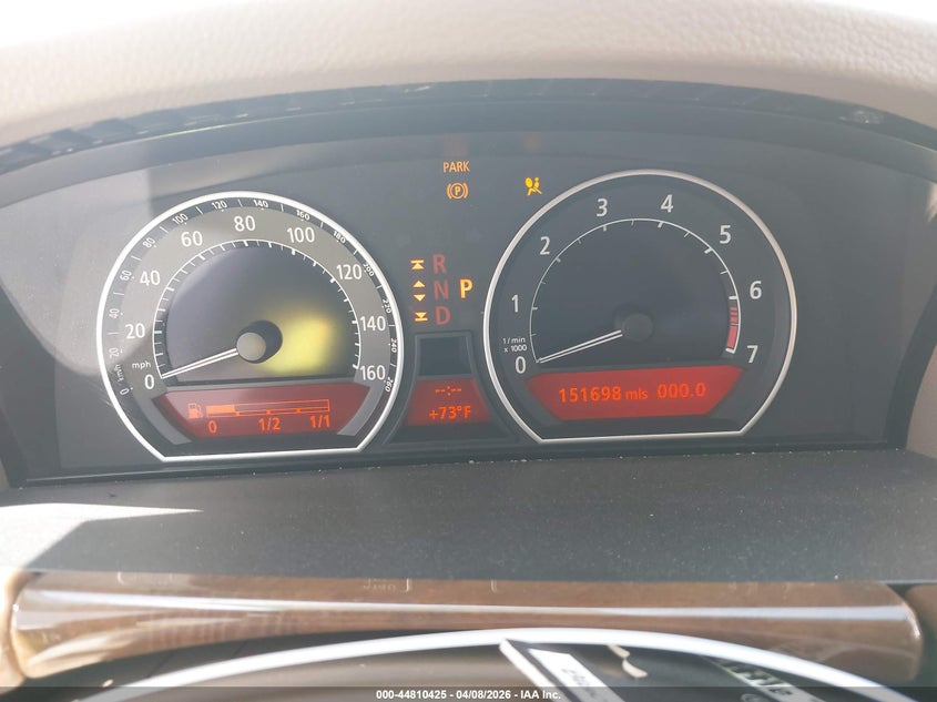 2004 BMW 745Li VIN: WBAGN63514DS54435 Lot: 44810425