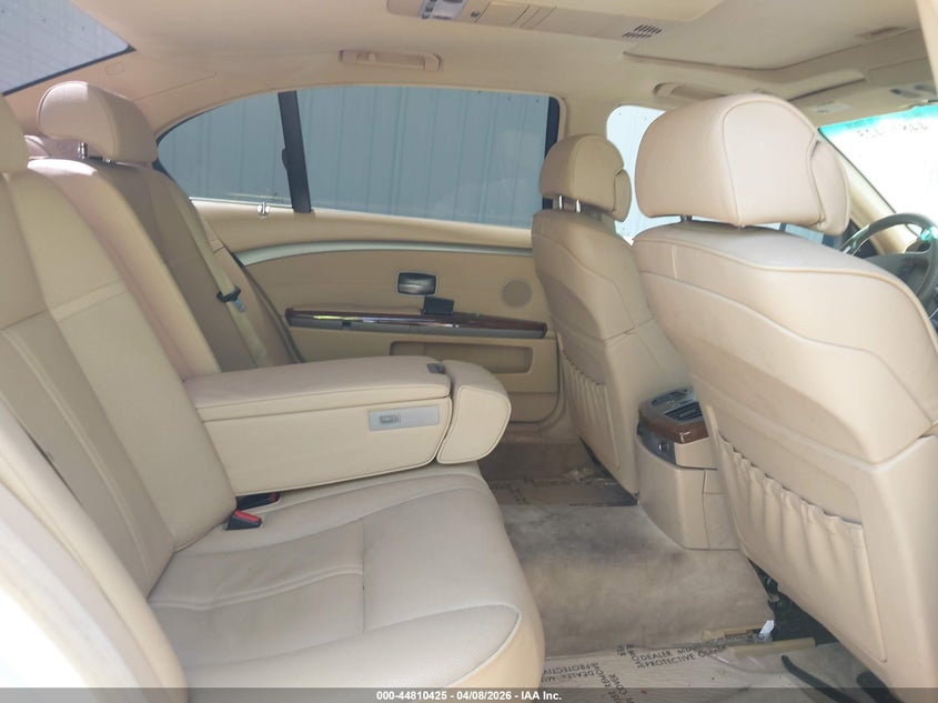 2004 BMW 745Li VIN: WBAGN63514DS54435 Lot: 44810425