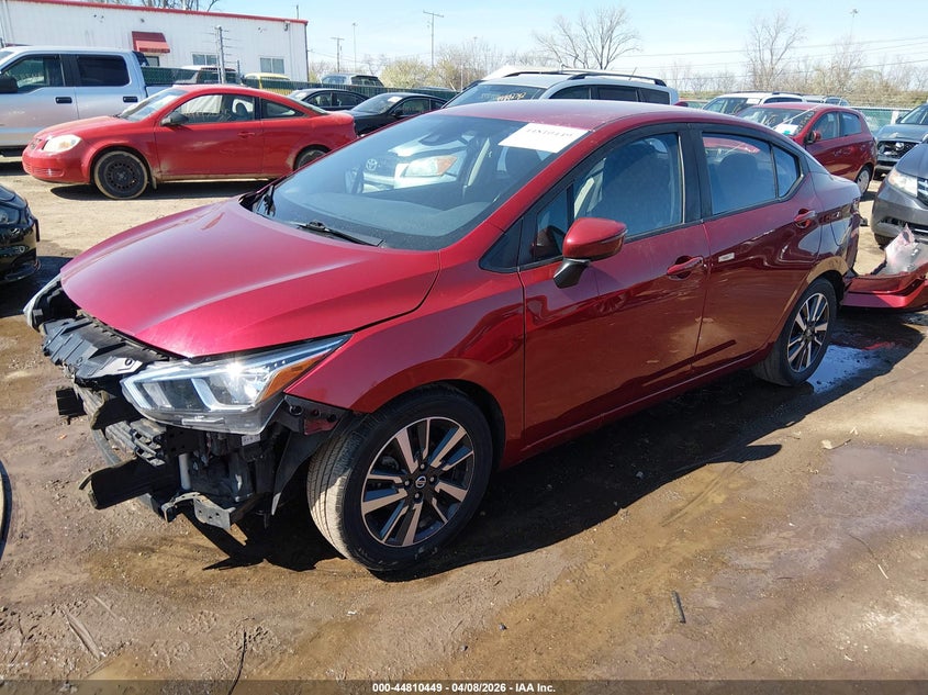 2021 Nissan Versa Sv Xtronic Cvt
