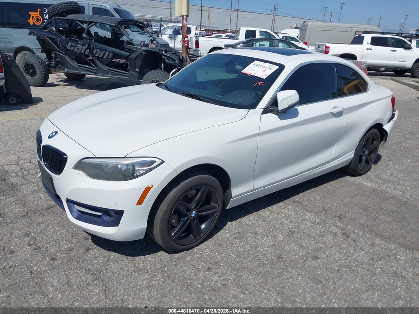 Vin: wba2f9c32hv664863, lot: 45307738, bmw 230i 20172
