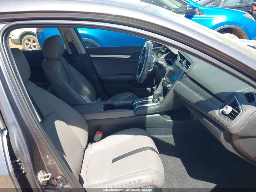 2017 Honda Civic 2.0 Ex grey Lot 111044810472 Vin 19XFC2F77HE016460
